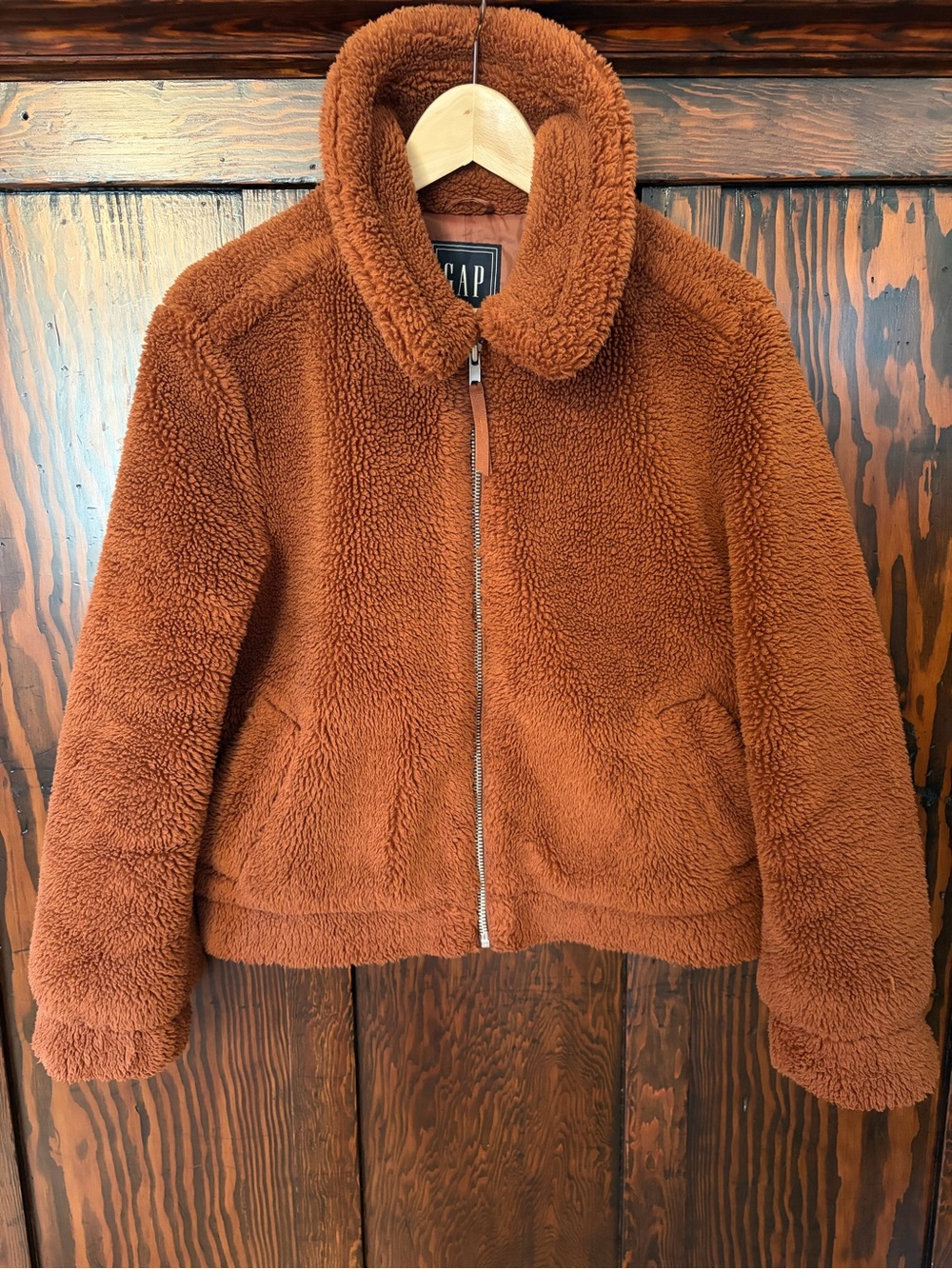 GAP Women’s Sherpa Bomber